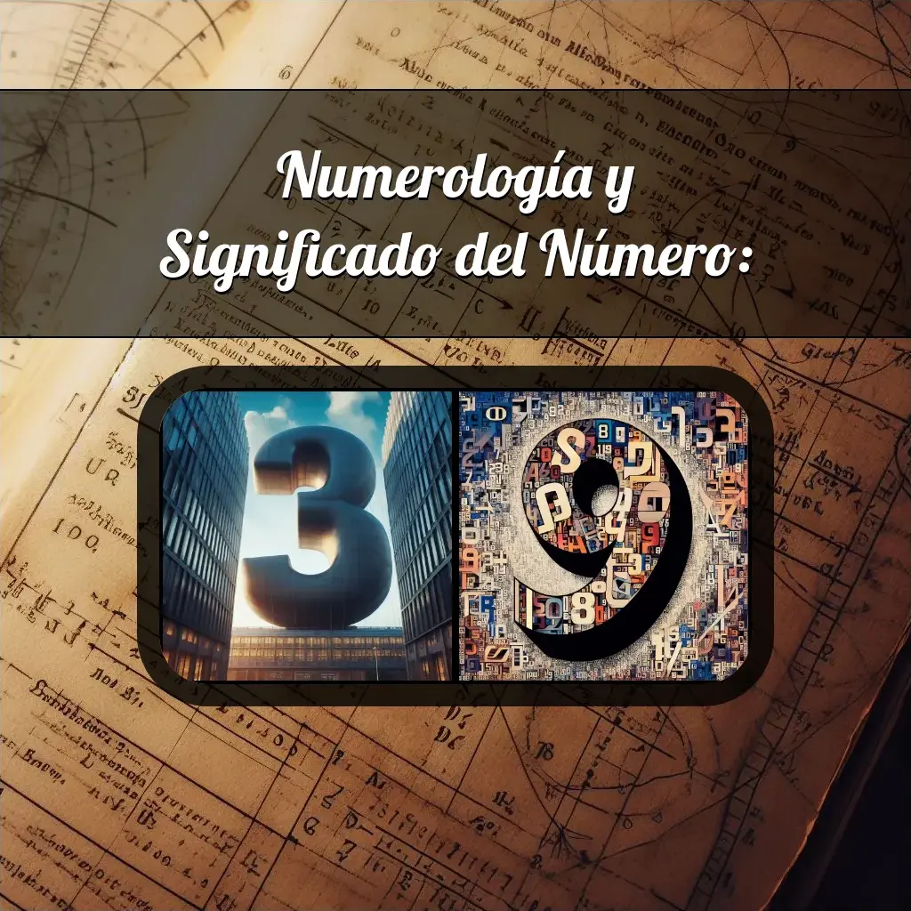 Una imágen que muestra el número 39 con los dos numeros que lo componen, la imagen muestra un fondo adecuado tras cada numero para reflejar mejor su significado.